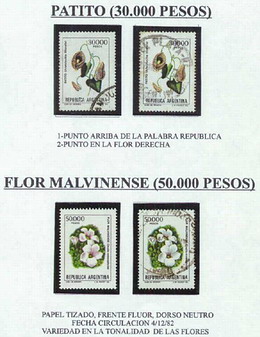 Más sellos con flores (Julián Marcos).