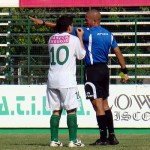 Zárate por ahora no pisará más la cancha albiverde.