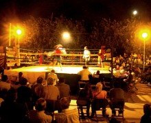 Las tribunas y plateas estuvieron colmadas en la convocatoria del Toledo Box.