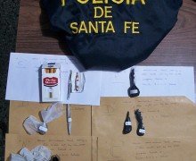 Elementos que fueron secuestrados en los operativos (Foto: Prensa DGPCA).