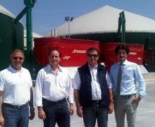 El Intendente, en Italia, durante su recorrida (Foto: Prensa Municipalidad).