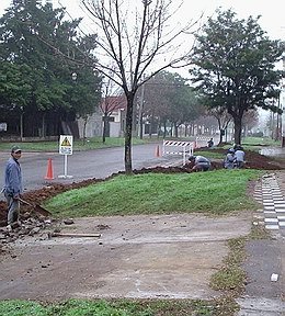 Las labores alteran la vida cotidiana de los vecinos pero avanzan con rapidez.