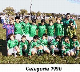 La categoría 96 terminó en la cuarta ubicación (Foto: prensa Unión)