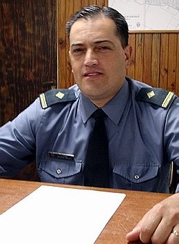 Cristian Hang, titular de la seccional local.