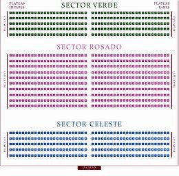 Detalle de las ubicaciones de la sala (Prensa municipal).