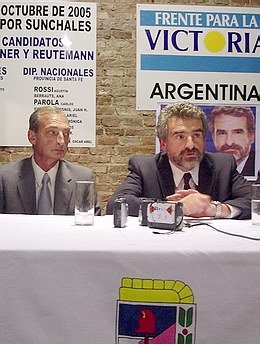 Rossi junto a Botto, a un año y un día de la última visita.