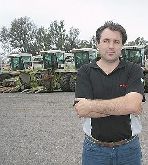 Alejandro Mariani, de Claas filial Sunchales.