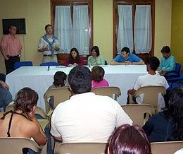 Un momento del sorteo (Prensa municipal).