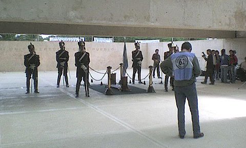 Una imagen de la bóveda donde está alojado el féretro (Gentileza: Leandro Carrizo). Una imagen de la bóveda donde está alojado el féretro (Gentileza: Leandro Carrizo).