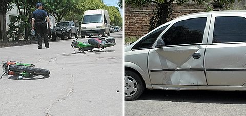 Los dos vehículos participantes.