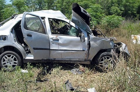 El otro auto involucrado.