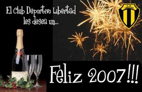 El Deportivo Libertad y su mensaje para el año venidero.