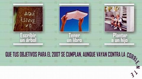 La tarjeta de la familia Minardi.