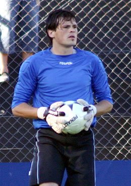 Baigorria atajó una pelota clave sobre el final del partido (Diego Rosso)