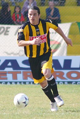 Luciano D'Antoni, autor del gol de tiro libre (Diego Rosso)