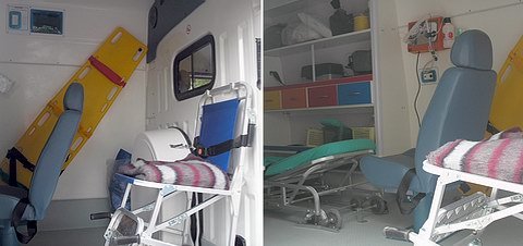 Parte del equipamiento con que cuenta el vehículo.