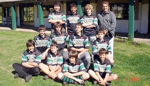 Parte de la formación de los Guaycurúes más chiquitos (Prensa Guaycurúes).