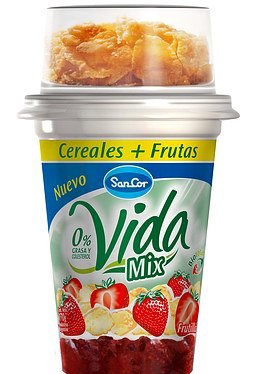 El nuevo yogurt puesto al mercado (Prensa SanCor).