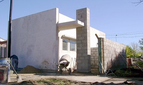 Fachada del centro de Salud del 9 de Julio.