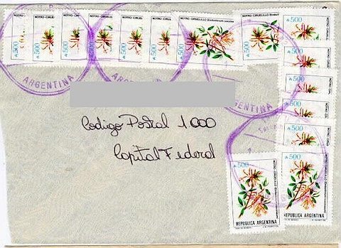 Otro ejemplo más de cómo viajaban las cartas (Julián Marcos). Otro ejemplo más de cómo viajaban las cartas (Julián Marcos).