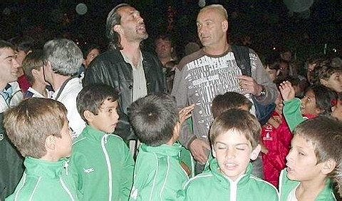 Islas y Batista, dos de las presencias de lujo que tuvo la Fiesta.