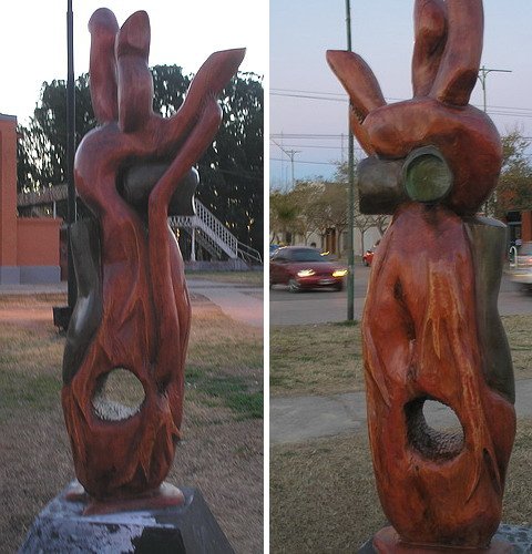 La alegoría de frente y dorso.