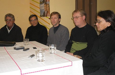 Candidatos y funcionarios, presentes en la ciudad.