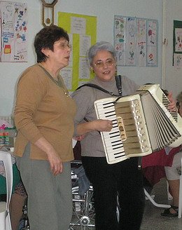 Momento de música y alegría.
