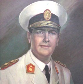 El general Savio, responsable del plan Siderúrgico argentino (Fabricaciones Militares).