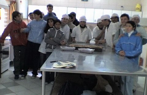 Los chicos de Alas para la Vida, en el viaje (Prensa Alas).