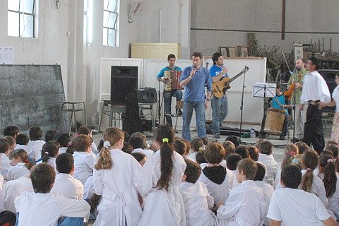 La anterior presentación fue en el colegio San José (Marcelo Rico).