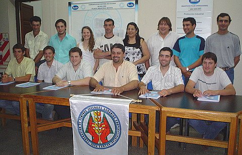 Los integrantes de la asamblea (Prensa Centros Juveniles).