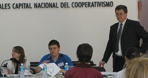 Raúl Colombetti, uno de los impulsores de los proyectos cooperativistas.