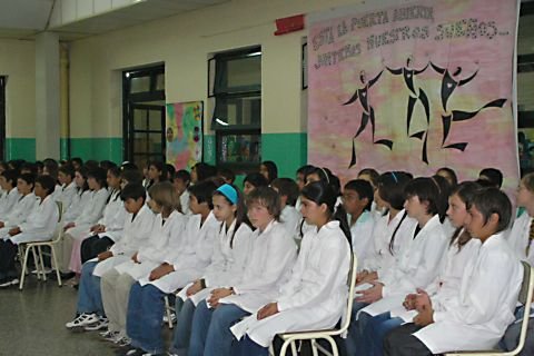 Parte de los egresados en este año 2007.