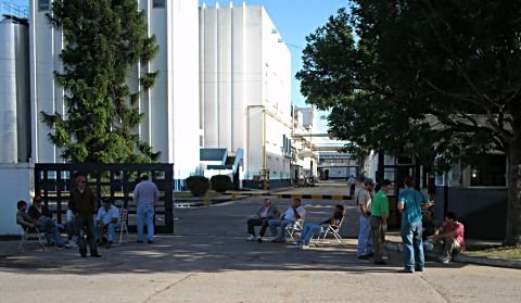 La imagen corresponde a la mañana de hoy, cuando comenzaba la medida.