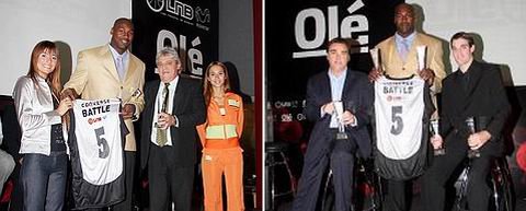Los premiados aurinegros (AdC).