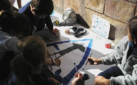 Los chicos plasmaron sus diferentes sentimientos sobre el colegio.