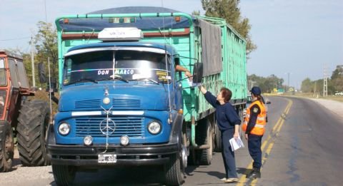 El campo ha optado por bajar los decibeles en la protesta que se sigue adelante (Sandra Primón).