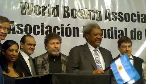 Don King y Héctor Ponce, dos de los protagonistas de la noche.