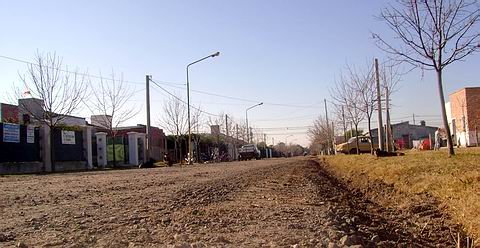 Así quedó la calle con la mejora ya efectuada (Prensa municipalidad).