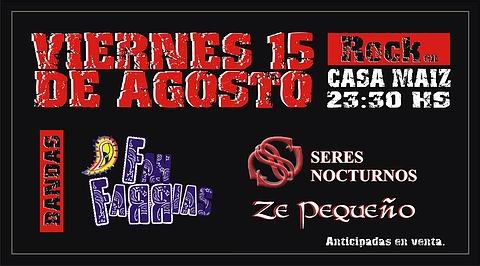 El afiche de la convocatoria del festival.