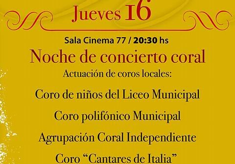 Los festejos previstos para mañana.
