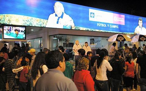 El stand de Sancor Seguros en la Feria (Foto: Prensa Sancor Seguros).