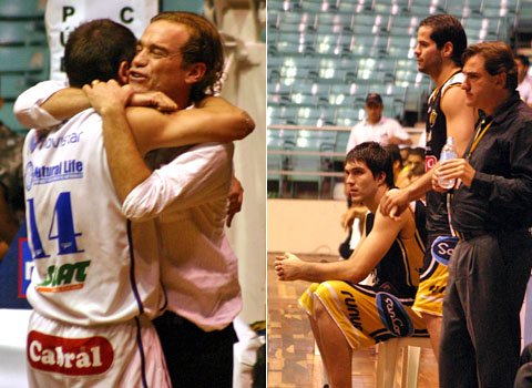 El Che García festeja el título en el Voltaire Paladines de Guayaquil. El equipo de Lamas fue testigo y se quedó con las manos vacías (Foto: Diego Rosso)