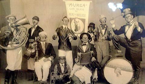 Así eran los carnavales en el año 1929 (Foto: Prensa Municipalidad).