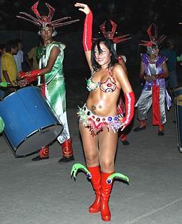 Las pasistas, como siempre, se llevan buena parte de la atención (Foto: Fernando Melchiori).