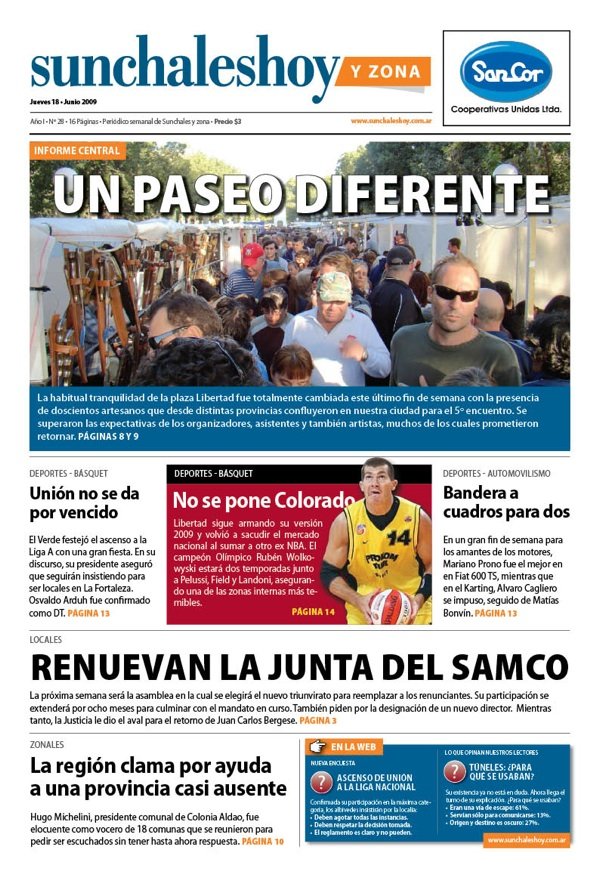 Semana a semana, todas las noticias. Semana a semana, todas las noticias.