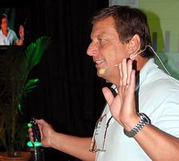El ingeniero Hugo Fontanetto, presente en las disertaciones (Foto: Todoagro).