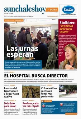 La tapa de la edición que está en las calles...