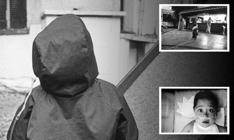 Detalle del afiche que promociona la muestra de Estol.